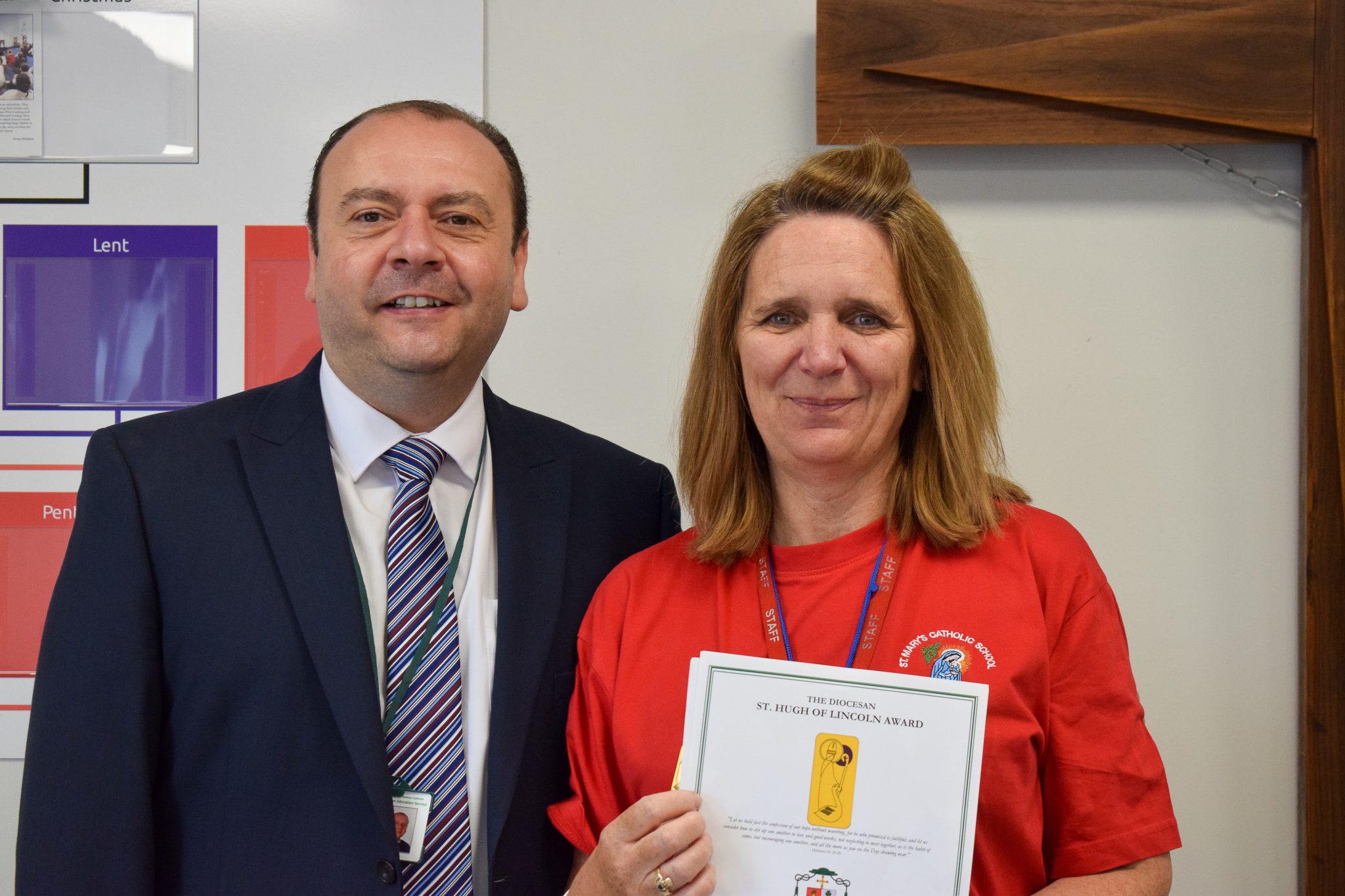 Long serving Derby Teacher Awarded St Hugh Diocesan Medal St Ralph long-serving-derby-teacher-awarded-st-hugh-diocesan-medal-st-ralph