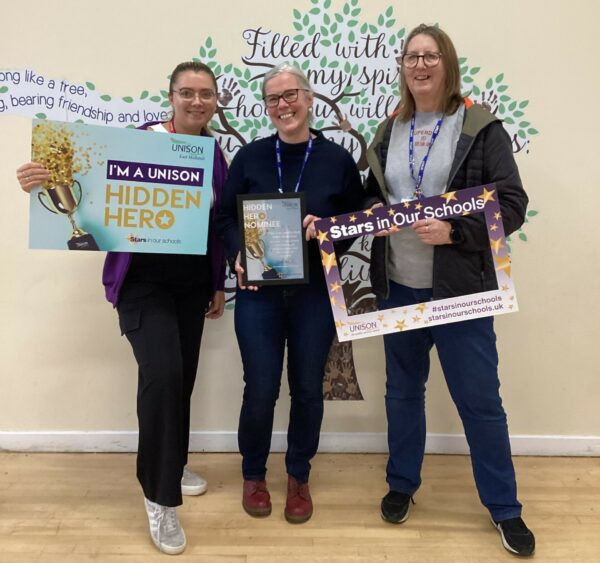 Pastoral Lead receives Hidden Heroes award