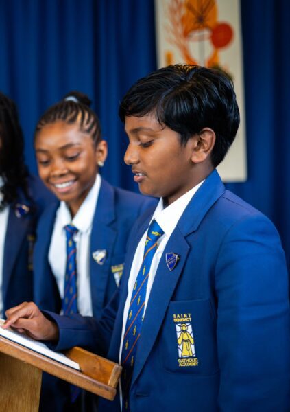 Saint Benedict CVA graded Good in Catholic Schools inspection