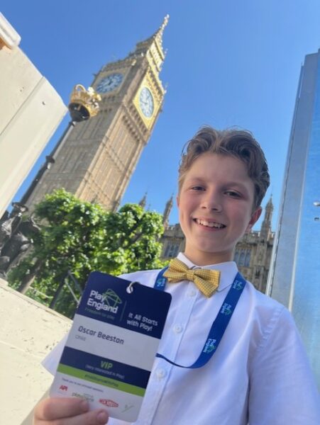 Saint John Houghton student launches national play strategy