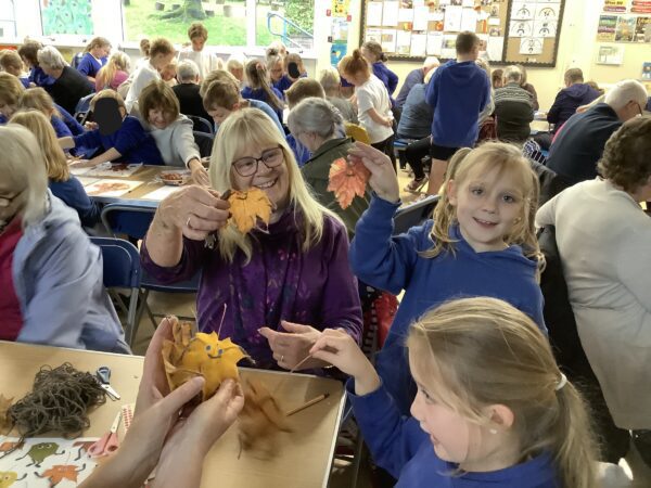 Grandparents go back to school at Saint Mary's
